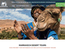 Tablet Screenshot of marrakech-desert-trips.com